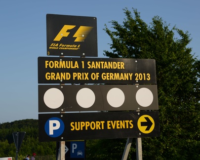 F1 Sign